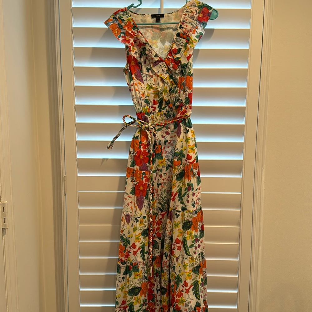 J Crew floral maxi 2